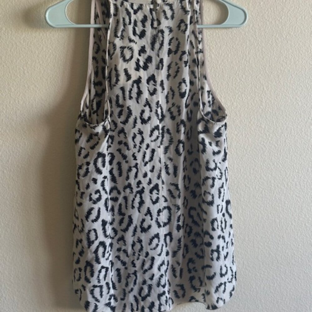 A.l.c. Ella Leopard Print Cowl Neck Top - Picture 3 of 5